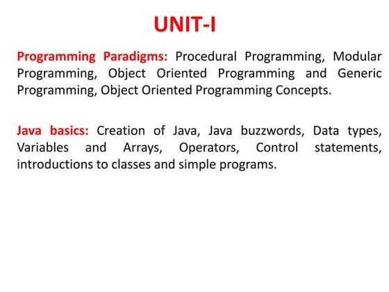 Methods in java | PPTX | Programming Languages | Computing