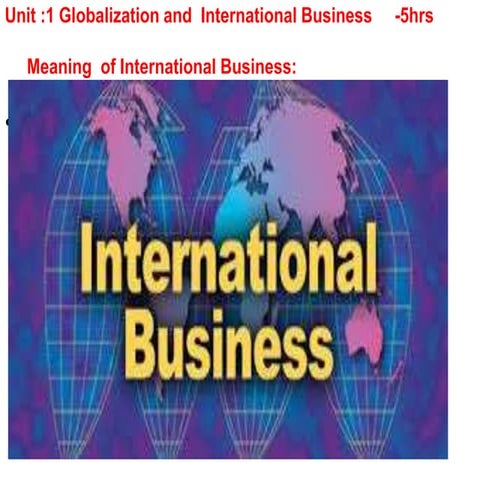 Unit 1 - New Internatiomal Business (1).ppt