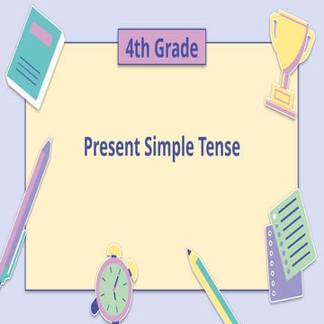 Unit 1 - Present Simple present simple power point