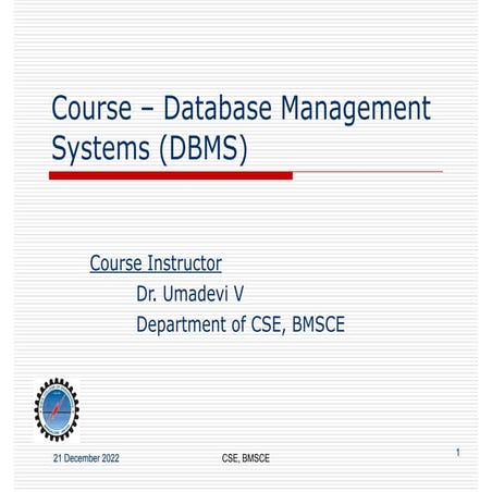 RDBMS - Unit 1 - Introduction to SQL commands
