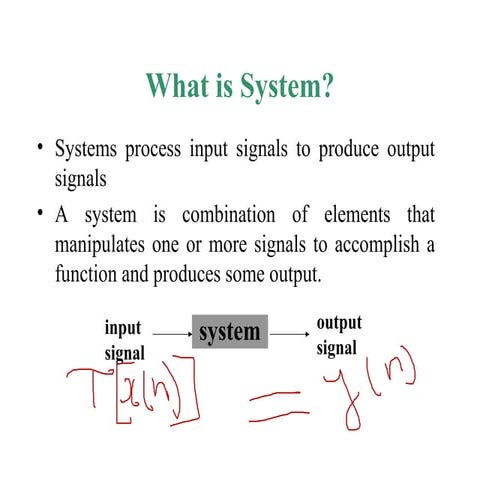 classification of continuous time and discrete time system