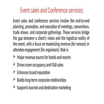 Unit 10 Event sales and Conference services.pptx