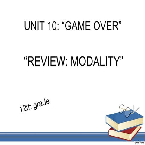 Unit 10 Game Over 