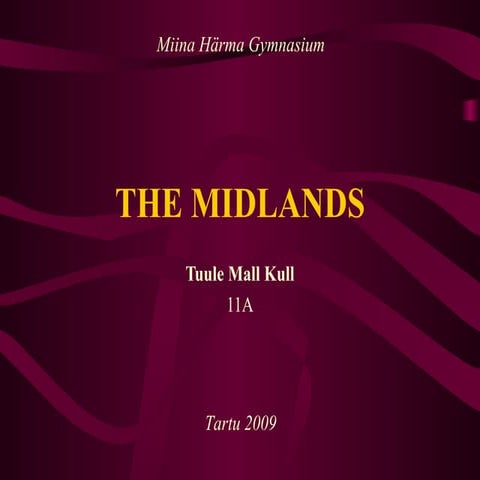 Unit 10: The Midlands