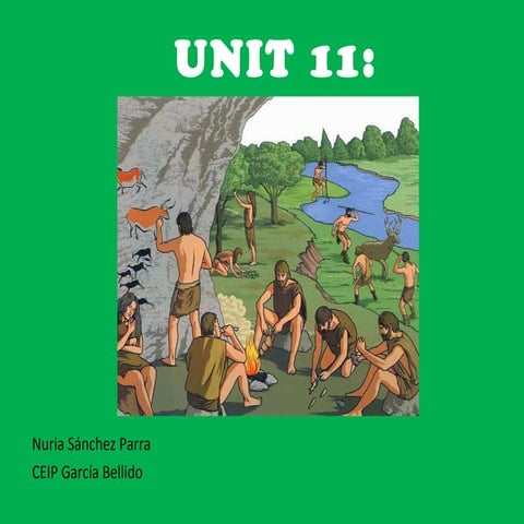 Unit 11: THE PREHISTORY
