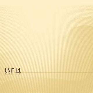 BÀI TIẾNG ANH UNIT 11