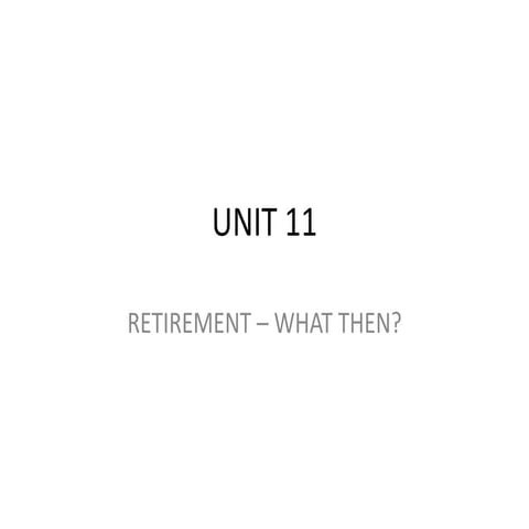 Unit 11