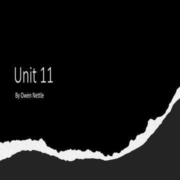 Unit 10 presentation | PPTX