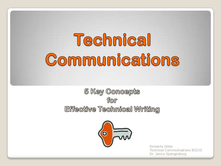 Technical Writing PowerPoint
