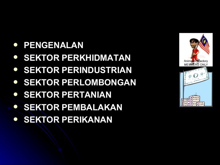 Sektor Perkhidmatan Di Malaysia
