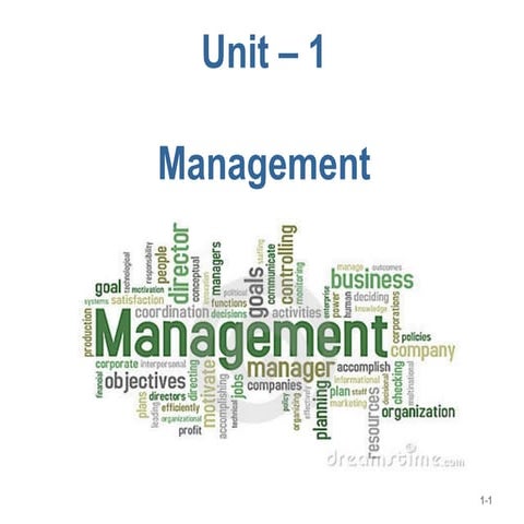 Unit 11 Management power point presentation