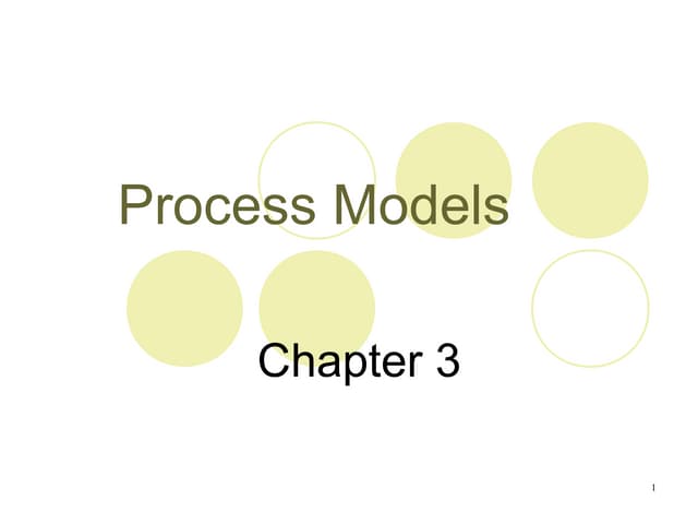 Process models