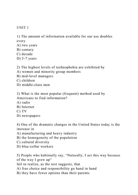 UNIT 11) The amount of information available for our use doubl.docx