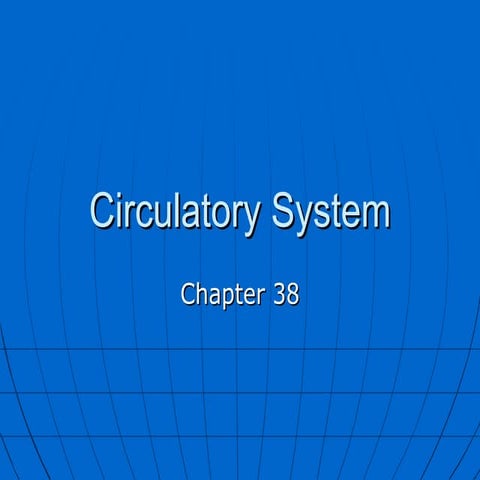 Unit 13   circulatory system