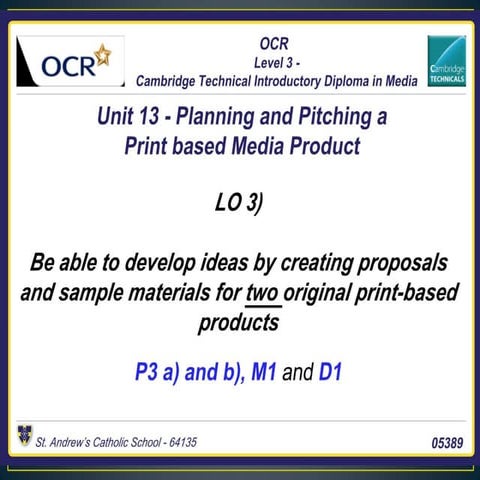 Unit 13 LO3 Powerpoint