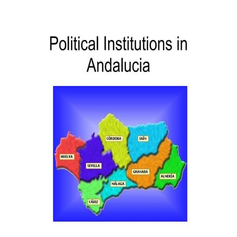 Political Institutions of Andalucia