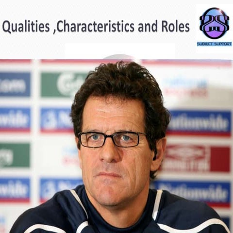 Unit 13 p1 qualities of a leader