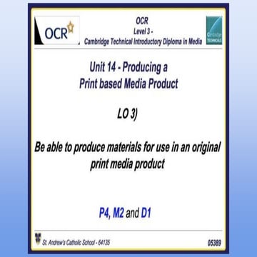 Unit 14  LO3