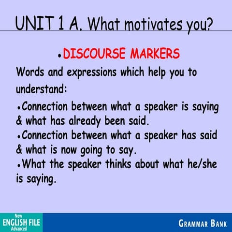 Unit 1A. Discourse markers - web.ppt.pptx