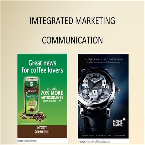 INTEGRATED MARKETING COMMUNICATION: AN INTRODUCTION by Amitabh Mishra
