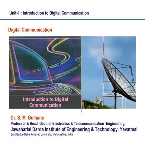 Introduction to Digital Communication | PPT