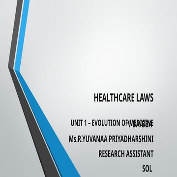 History of medicine past to present and future | PPTX