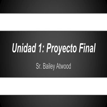 Unit 1 Final Project
