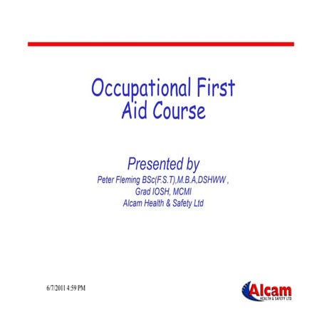 Unit 1 first aid in the workplace | PDF