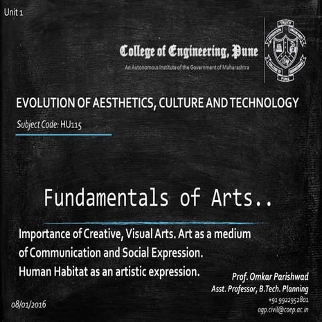 01 Fundamentals of Arts