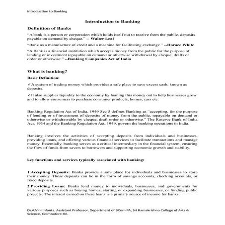 INTRODUCTION TO BANKING IN INDIA  .docx.