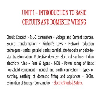 Unit 1_INTRODUCTION TO BASIC CIRCUITS AND DOMESTIC WIRING (1).ppt