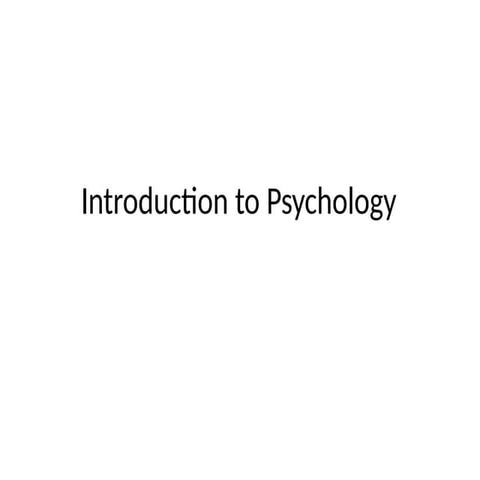 topic 1 introduction to psychology (pptx)