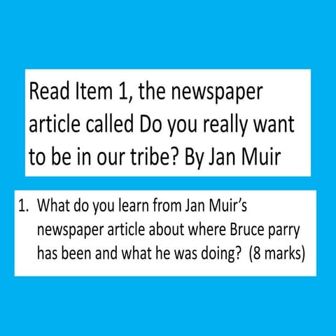 AQA English Language Unit 1