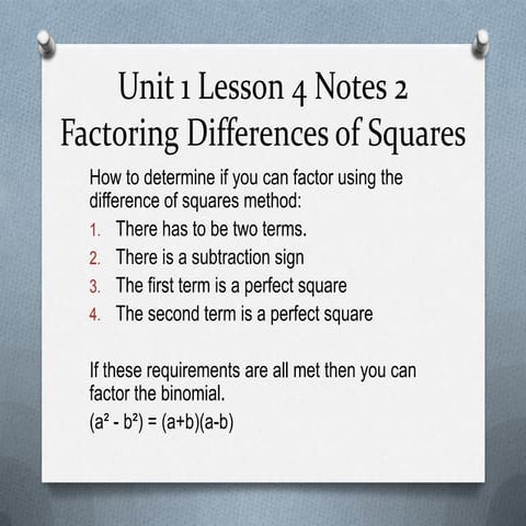 Unit 1 lesson 4 notes 2