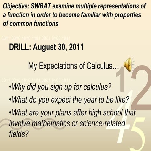 Unit 1 limits and continuity