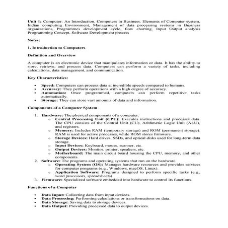 Notes on basic concepts of computer.ppt.presentation