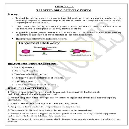 Targeted Drug Delivery Systems | PDF