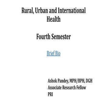 Rural health (Public health)