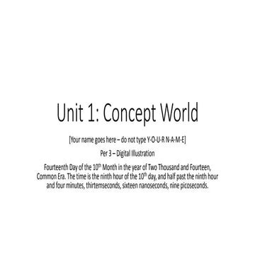 Unit 1 Sample PPT (Digi Illustration)