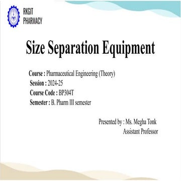 UNIT 1 size seperation (Phar. Eng.).pptx