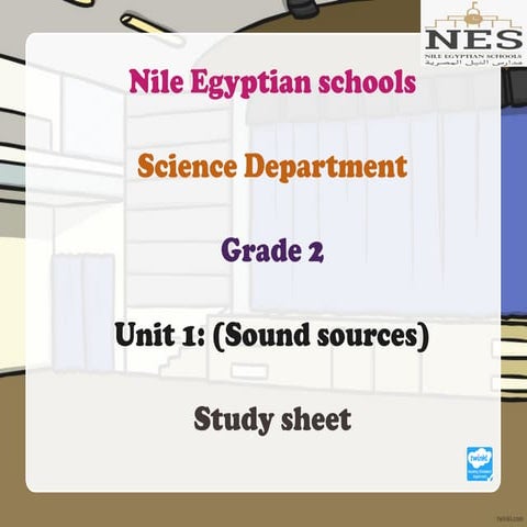 Sound Sources (Grade 2)