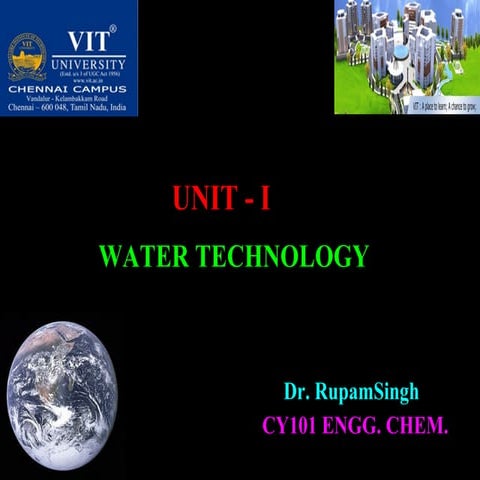 Unit 1 water_technology
