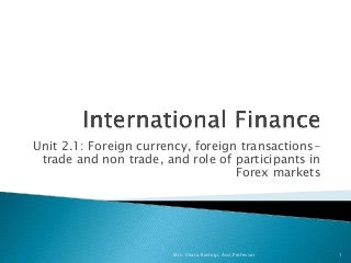 Role of sdr in forex market