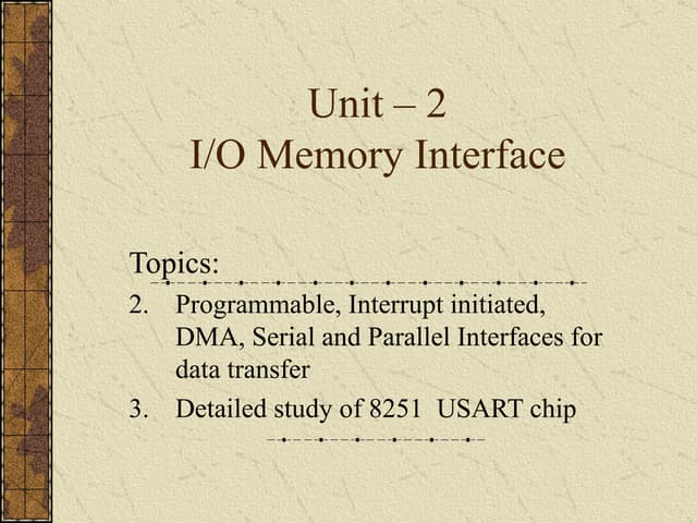 Unit – 2