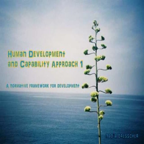 Unit 2 Human Development and Capability 