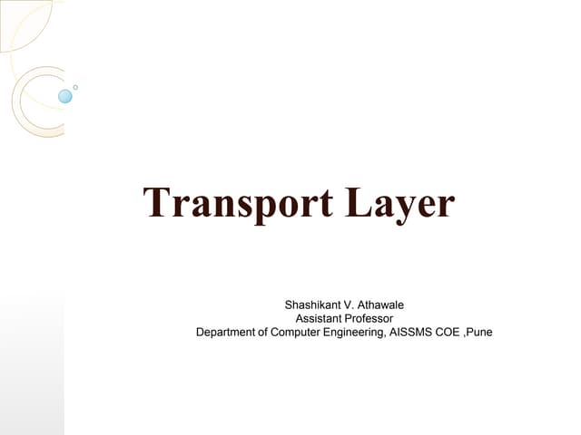 Transport Layer