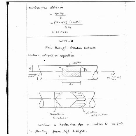 CE6451 - FLUID MECHANICS AND MACHINERY UNIT - II NOTES  