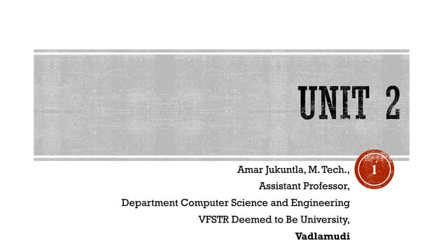 Unit 2