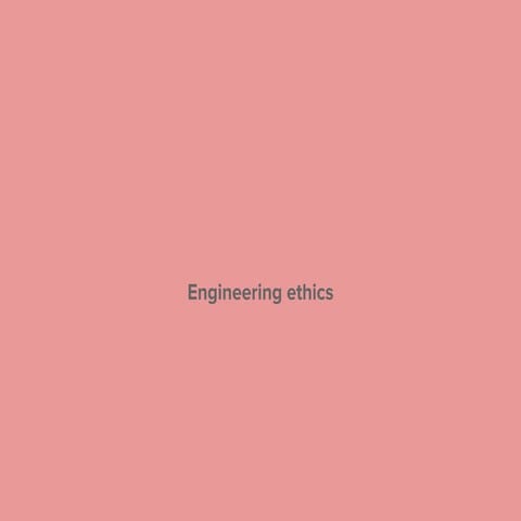 introduction to engineering ethics for engineers | PDF