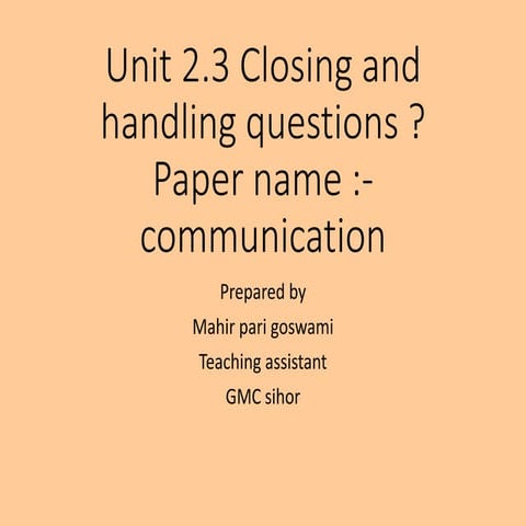 Unit 2.3 closin wps office